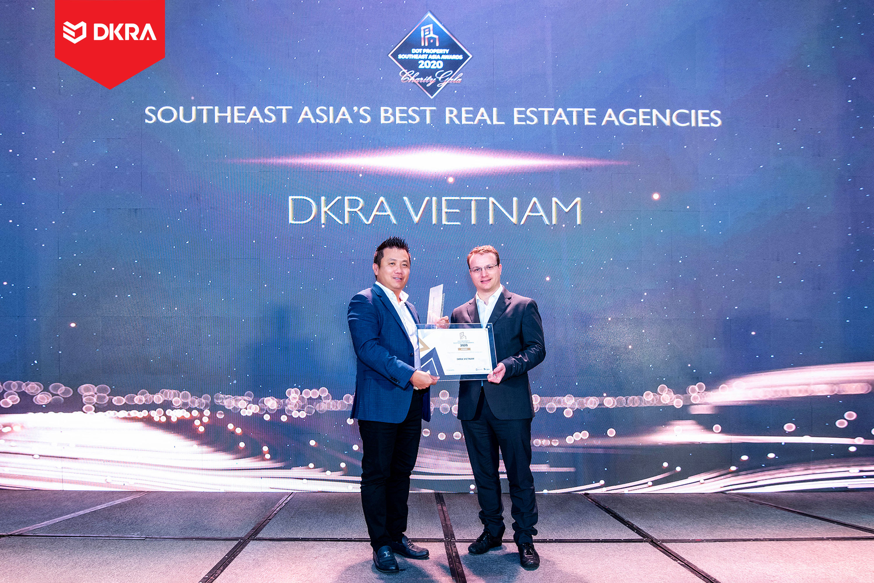 DKRA Group “Đơn vị phân phối bất động sản tốt nhất Đông Nam Á” do Dot Property Southest Asia Awards trao tặng 2019 và 2020